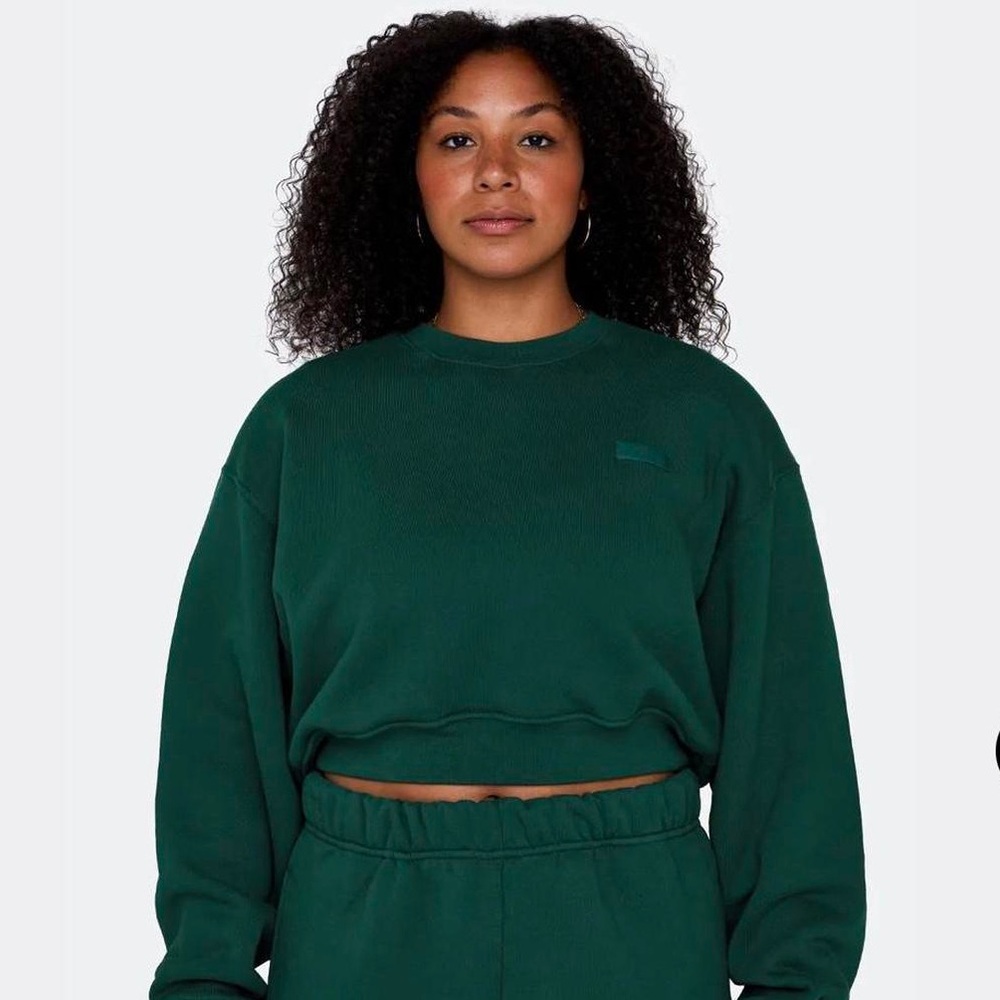 SET Active OG Sweats Fabric Mojito Cropped Crewneck